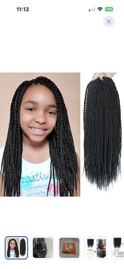 Crochet braiding hair