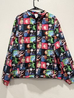 NEW DISNEY PARKS THE NIGHTMARE BEFORE CHRISTMAS WINDBREAKER JACKET.   New