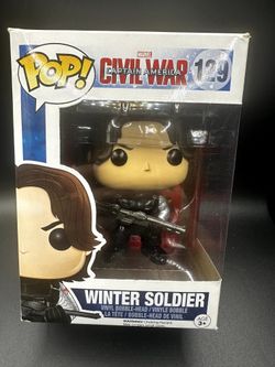 Marvel Captain America Civil War Winter Soldier Funko Pop! 129