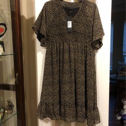 Mika Rose Dress Large