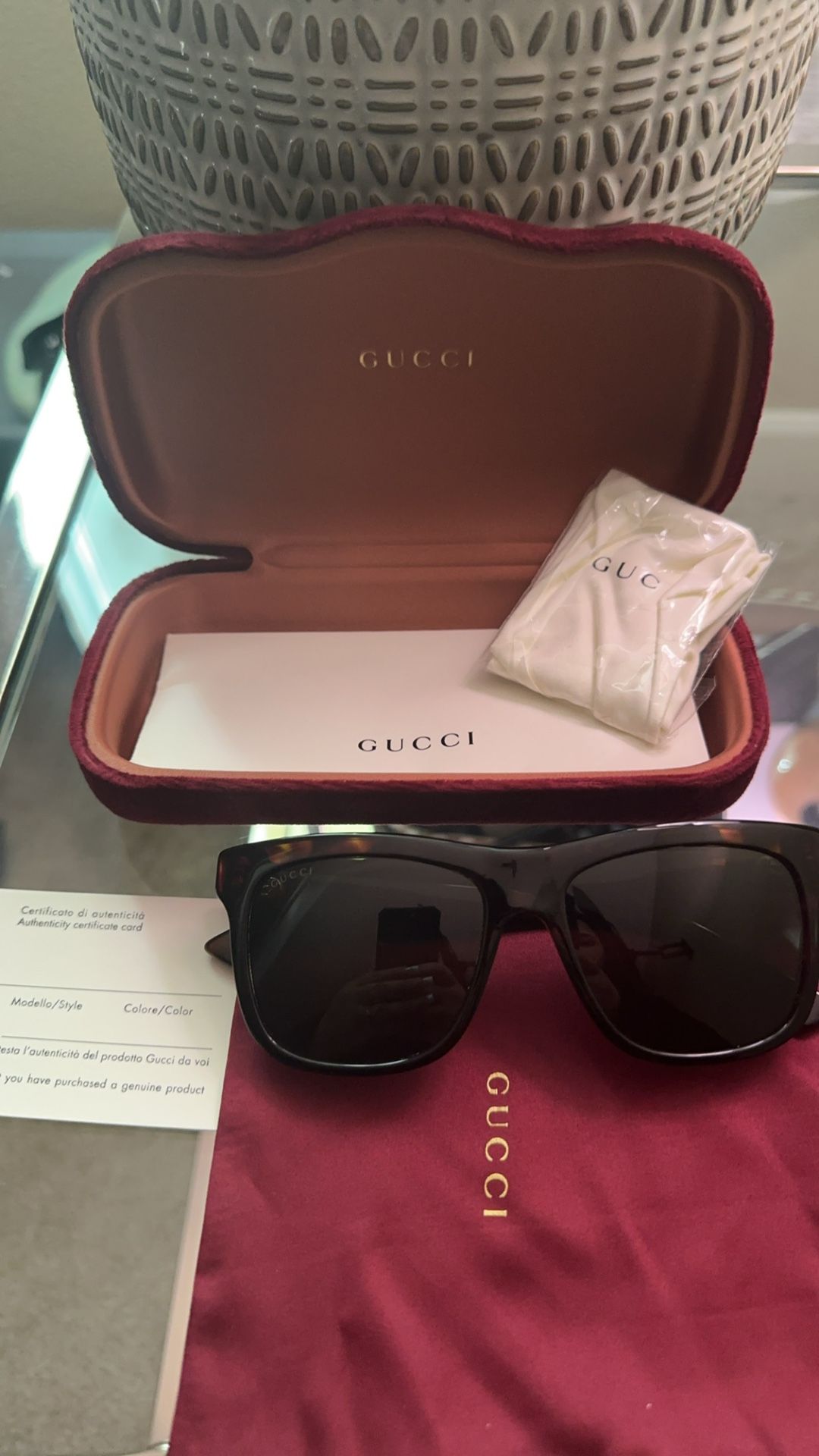 Tortoiseshell Gucci Sunglasses