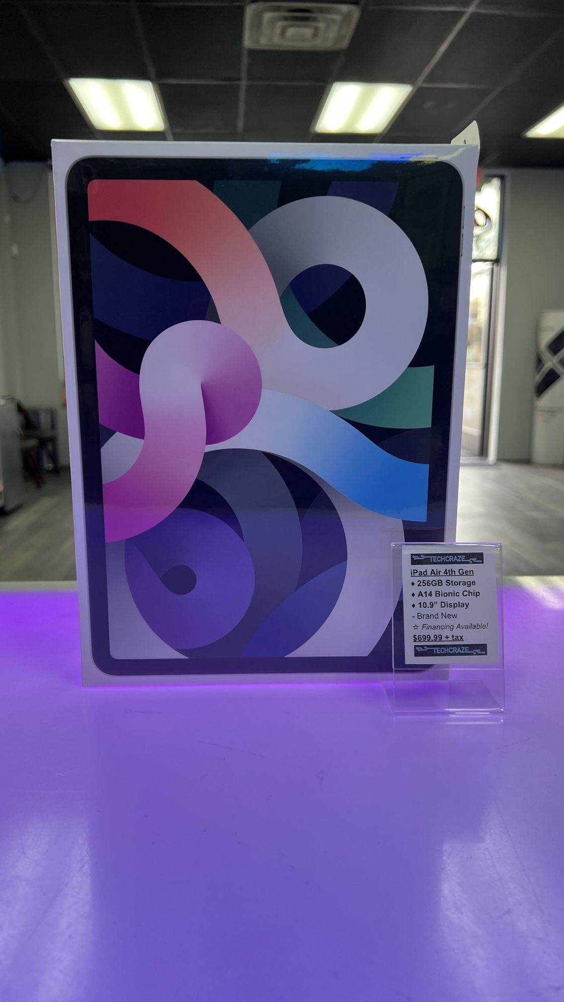 iPad Air 4th Generation (WiFi) 256GB Storage - Silver - Brand New!