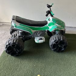 Green ATV Ride On Like Power Wheels
