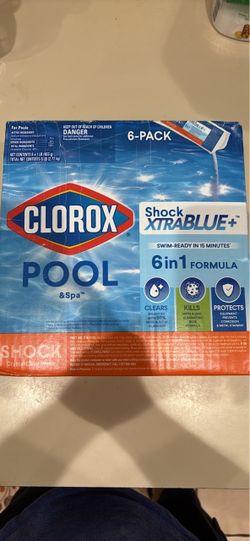 Clorox Pool & Spa Shock XtraBlue+ 6-Pack