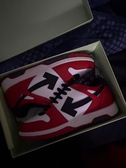 Red white and black offwhites