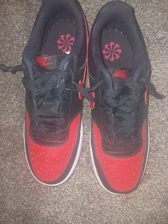 Nike Court Vision 1 Low Black Red DV6488-001
