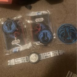 Star Wars Lanyard, Patch, Watch $12