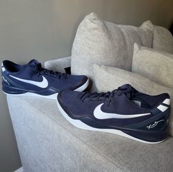 Nike Kobe 8 Navy Blue Low-Top Sneakers