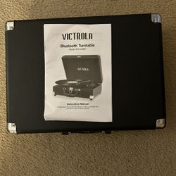 Victrola  Record Player With Built In Speakers Or Bluetooth 