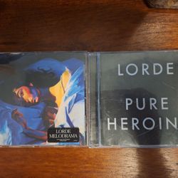 Lorde Melodrama & Pure Heroine CDS