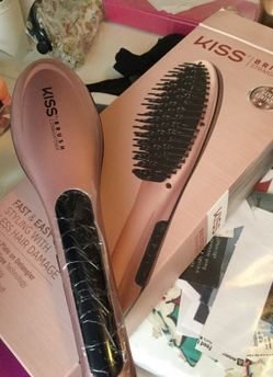 Kiss brush straightener