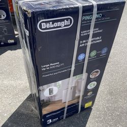 DeLonghi 12000 BTU Portable Air Conditioner Cools Up To 500sq Ft