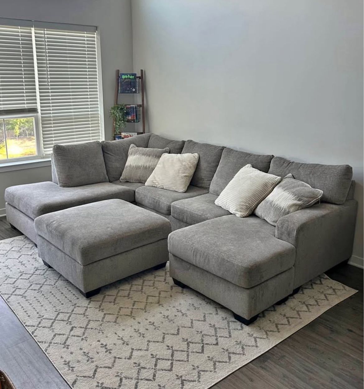 Creswell 2-Piece Sectional with Chaise and Ottoman
