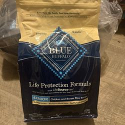 Blue Buffalo Life Protection Formula Senior Chicken Dry Dog Food 30lbs  