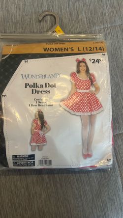Polka dot dress costume