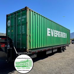 40 Foot High Cube Shipping Containers