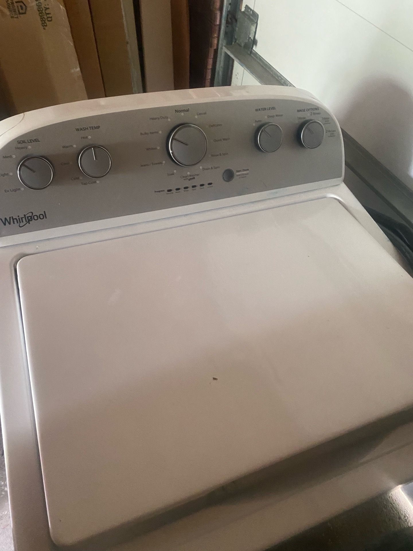 Washer and dryer