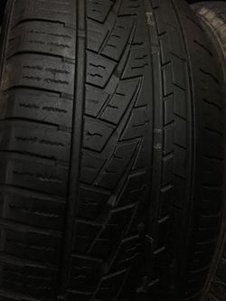 17” 2 used tires 235/65R17 falken