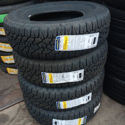 4 New Tires Installed/ Nuevas Llantas Instaladas 235/75/15 Good Year Tires