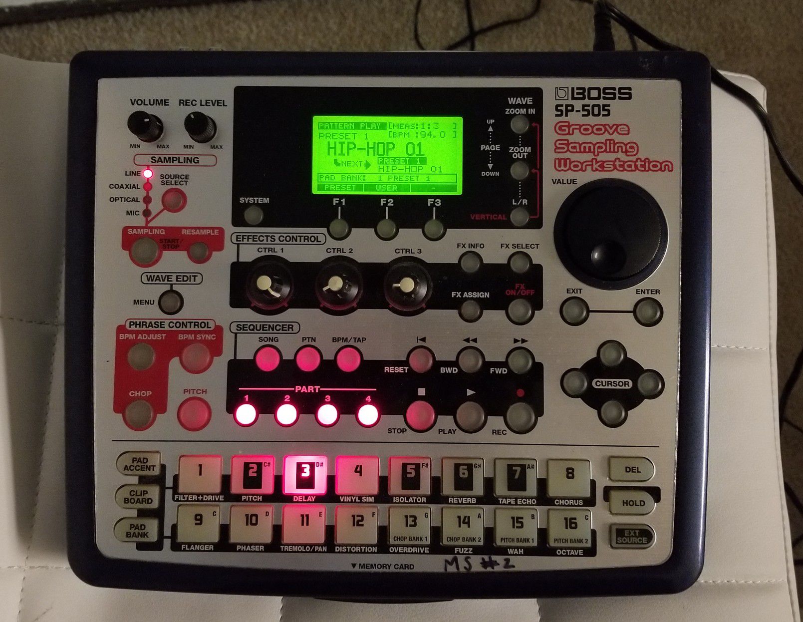 BOSS SP-505 sampler with afghani/hindi samples for Sale in Fremont