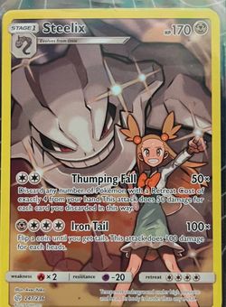Pokemon Steelix Cosmic Eclipse SR