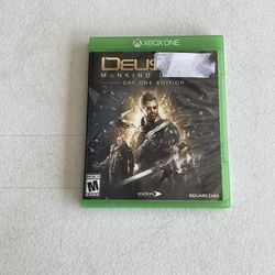 Xbox One Deus Ex: Mankind Divided Game 