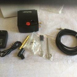 (SEE PICTURES NO AIRBRUSH) Gocheer Double Action Airbrush Mini Compressor Hobby Plastic Model For Paint Spray..$30.00