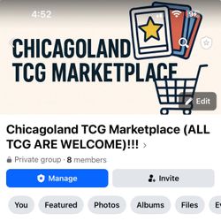 New Chicagoland TCG Facebook Group!!!