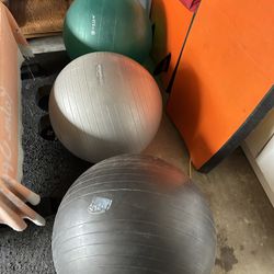 Exercise Balls Set Of Three