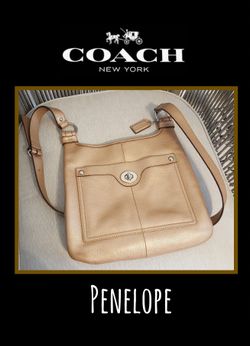 Authentic COACH PENELOPE HIPPIE Crossbody Bag  F16533