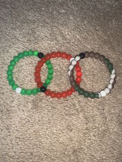 Three Lokai Bracelets