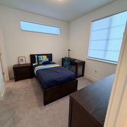 Bedroom Bed And Drawer Dresser Includes 