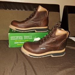 Silver Bull Work Boots