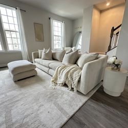 Delivery Included | Mario Capasa Sofa 103” + Ottoman ($3,052.50)