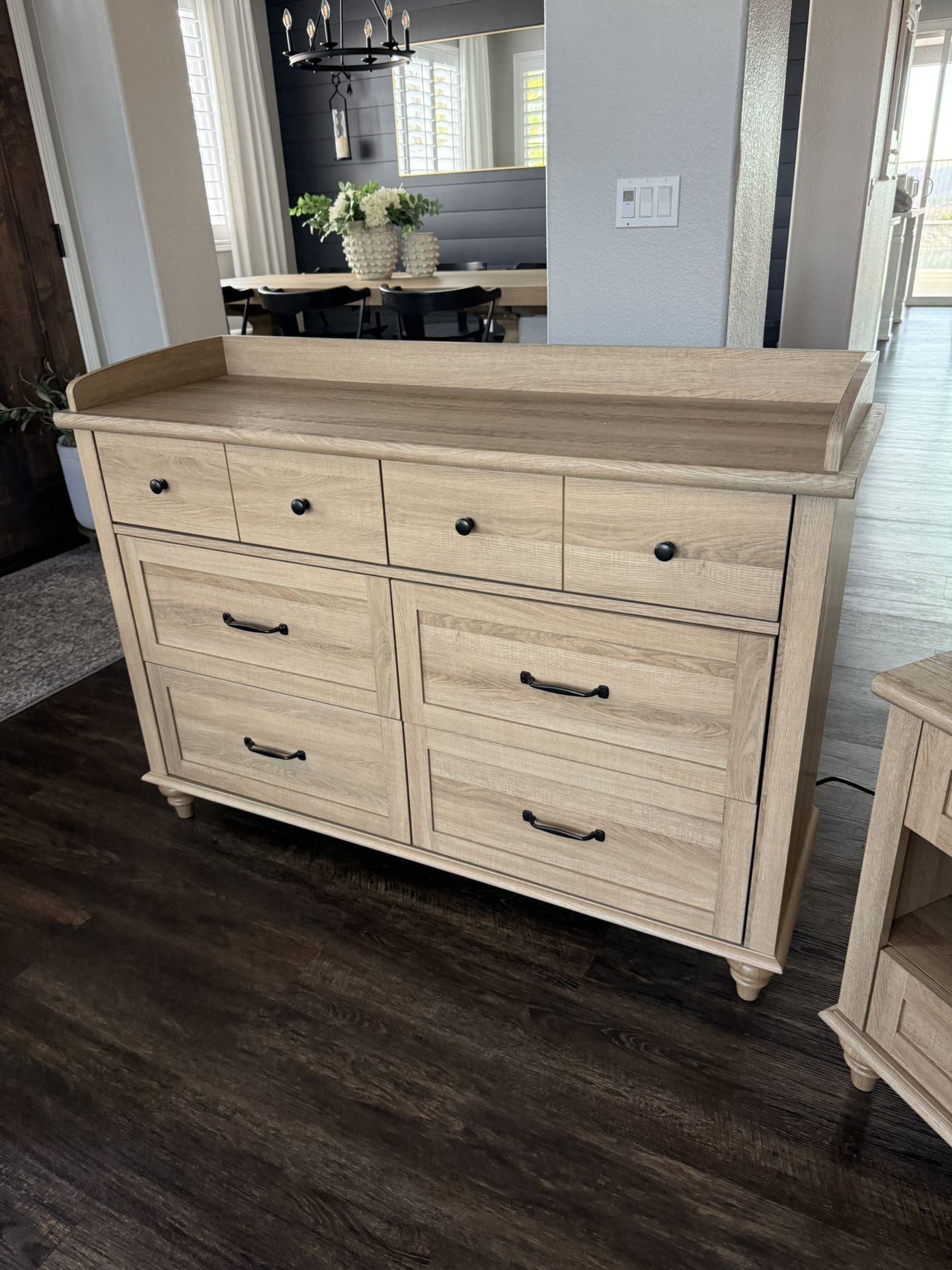 Dresser And Side Table Set
