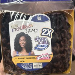 Wand Curl Crochet Braiding Hair