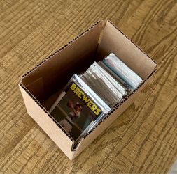Box of Vintage Baseball Cards