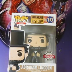 Funko Pop American History Abraham Lincoln #10 Especial Edition 🏜🐊🏜