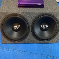 Treo 15’s -  Phoenix Gold Amps -