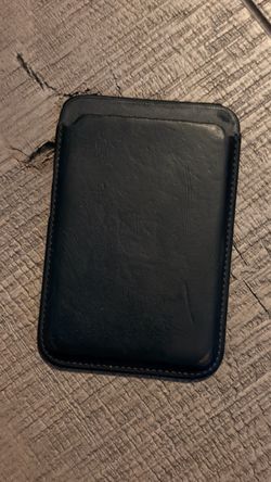 Apple Black Leather MagSafe Wallet