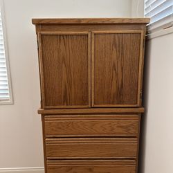 Solid Oak Bedroom Set 