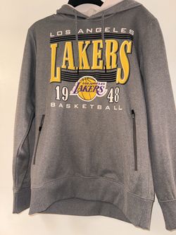 NWOT UNK Los Angeles Lakers NBA Gray Sweatshirt Size S Officially Licensed Basketball