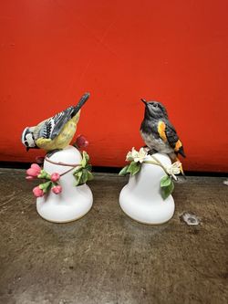 Porcelain Bird Bells