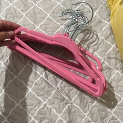 Pink Baby Clothe Hangers 