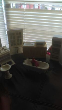 Miniature doll house furniture