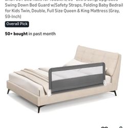 Baby guard rail for bed long