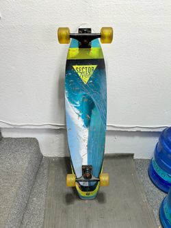Sector Nine longboard 38” with yellow wheels