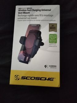 Scosche Wireless Fast Charging Universal Vent Mount