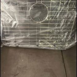 Kitchen Sink, stainless steel grid protector 21x16