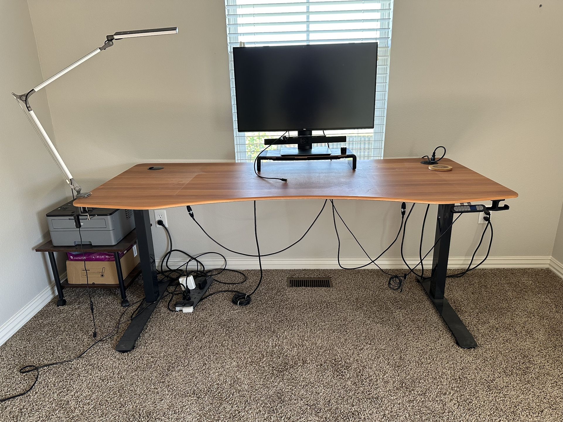 ApexDesk Elite Pro 71” Electric Height Adjustable Standing Desk